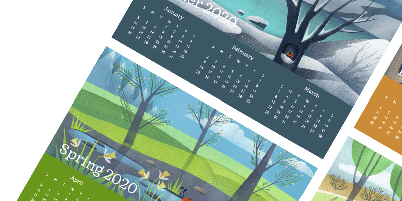 calendrier Accueil