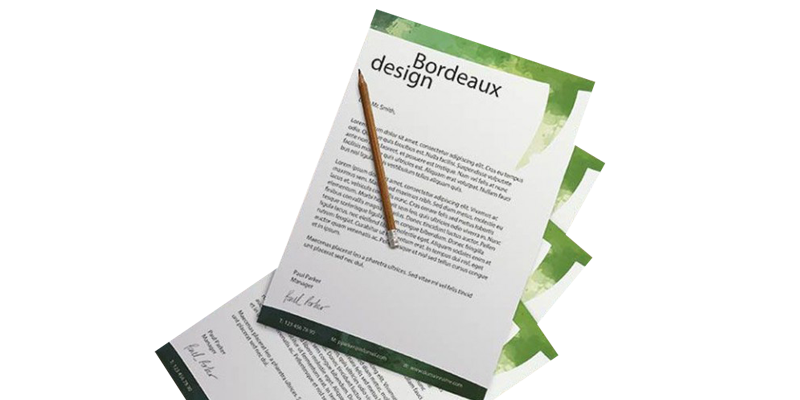tete de lettre copie Papeterie